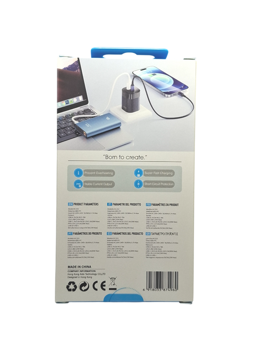 Adapter za napajanje HC253 45W - crni