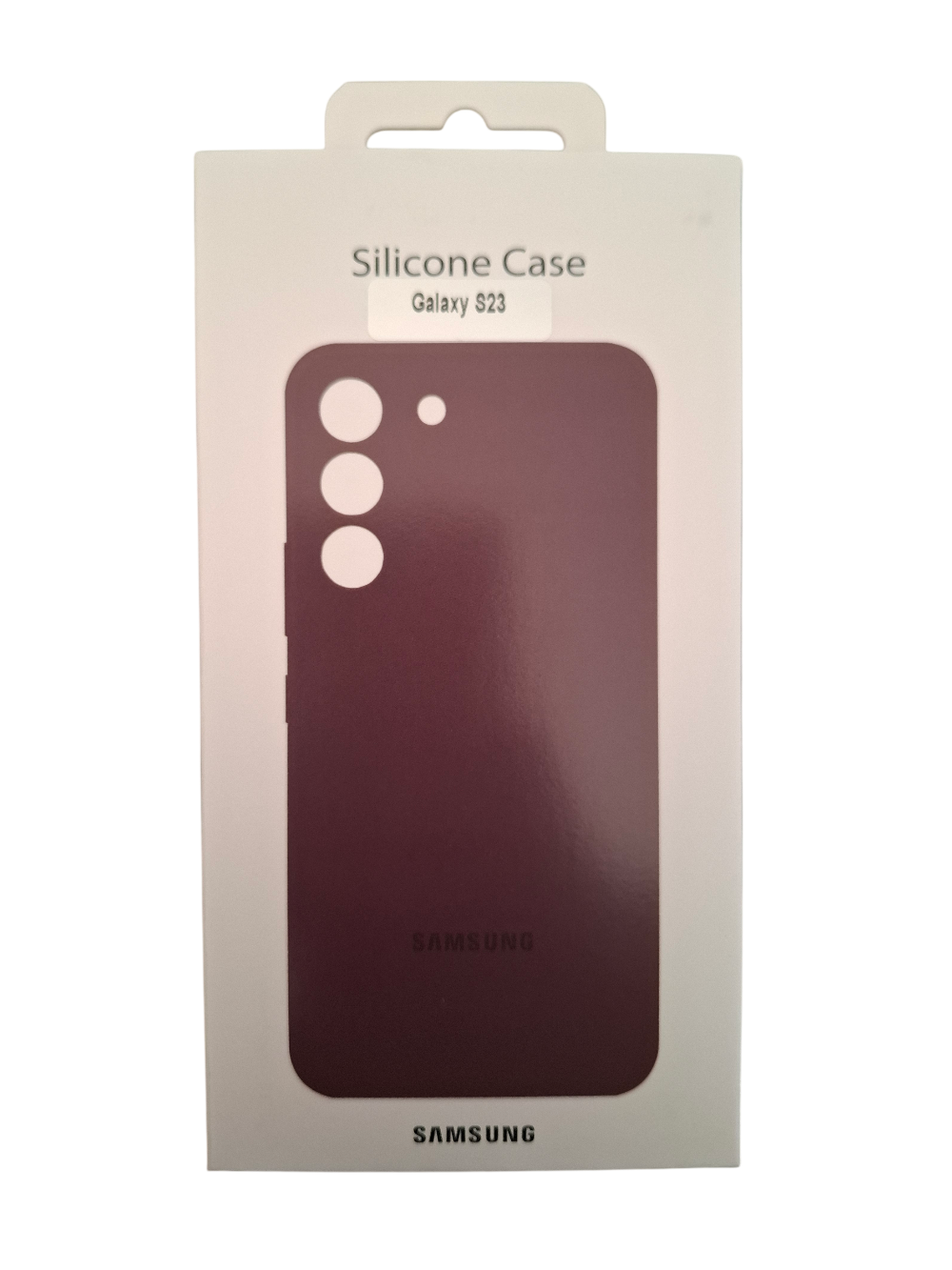 Silikonska maska za Samsung Galaxy S25 - bordo
