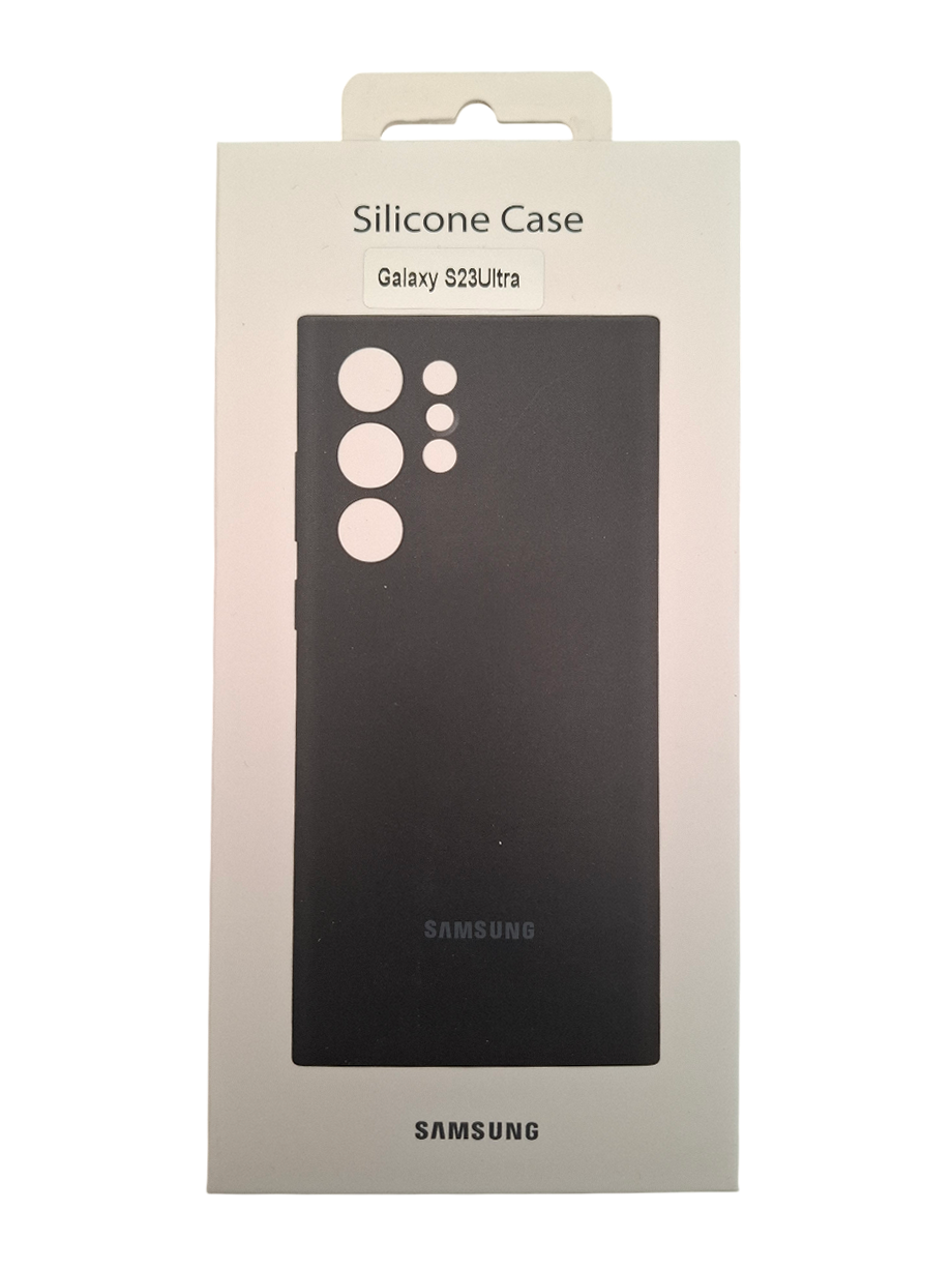 Silikonska maska za Samsung Galaxy S23 Ultra - crna