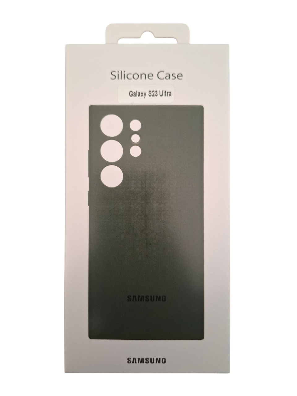 Silikonska maska za Samsung Galaxy S23 Ultra - zelena