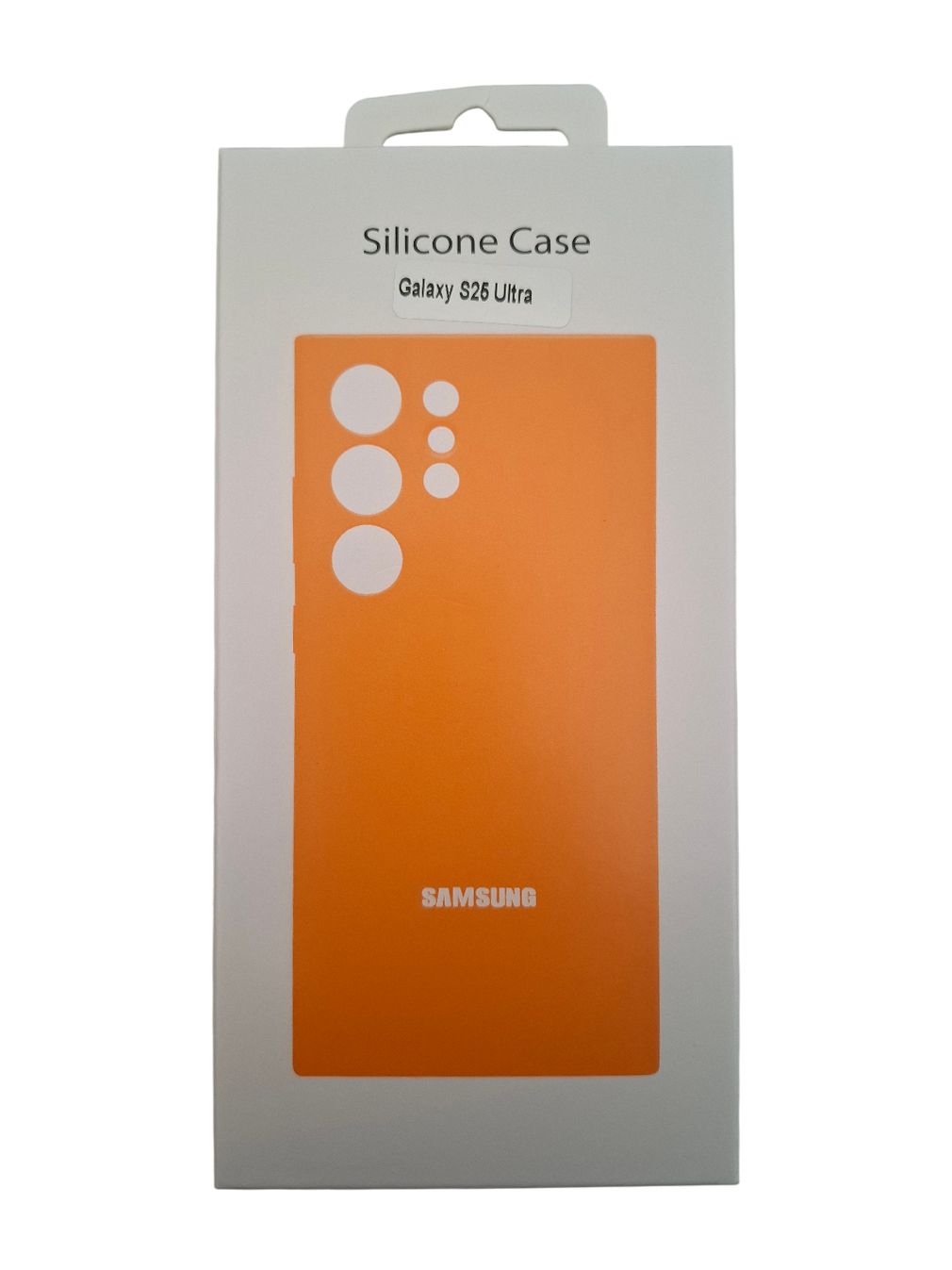 Silikonska maska za Samsung Galaxy S25 Ultra - narandžasta