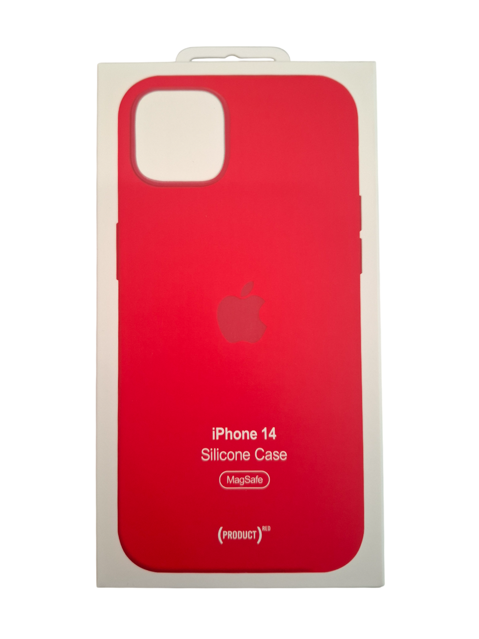 Silikonska maska za iPhone 14 (MagSafe) - crvena