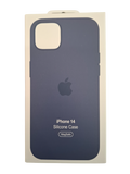 Silikonska maska za iPhone 14 (MagSafe) - plava