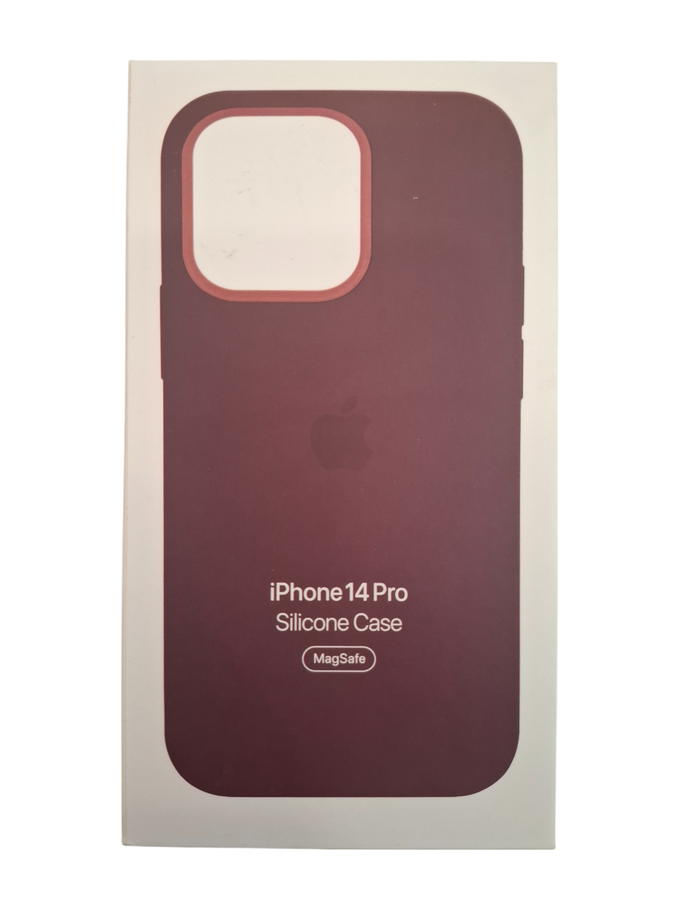 Silikonska maska za iPhone 14 Pro (MagSafe) - bordo