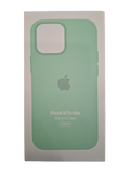 Silikonska maska za iPhone 14 Pro Max (MagSafe) - svijetlo zelena