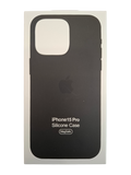 Silikonska maska za iPhone 15 Pro (MagSafe) - crna
